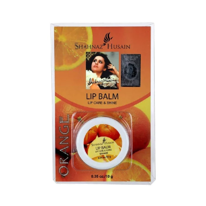 Shahnaz Husain Lip Balm Lip Care & Shine Orange, 10 g-1.webp